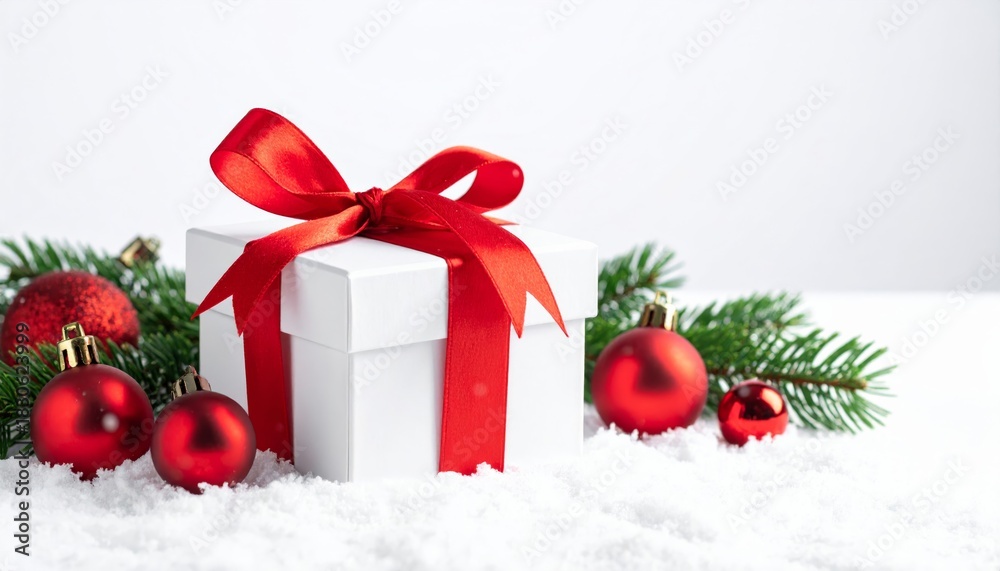 Obraz premium Christmas Gift Boxes with Decorations