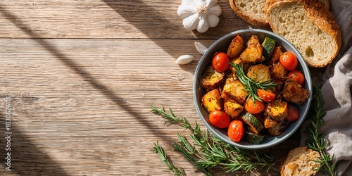 Fototapeta Naklejka Na Ścianę i Meble -  Red bridge structure spanning a river, serving as a scenic urban crossing, urban infrastructure maintenance