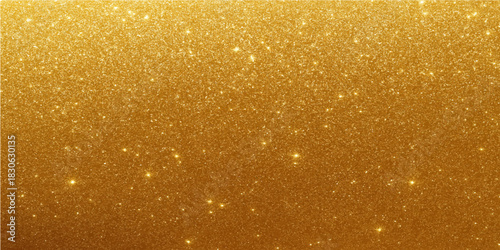 Close up of golden beer bubbles and foam forming an abstract macro texture on the surface of a glass of drink