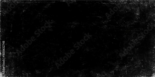 Abstract black and white grunge background texture with light flashes for dark space videos