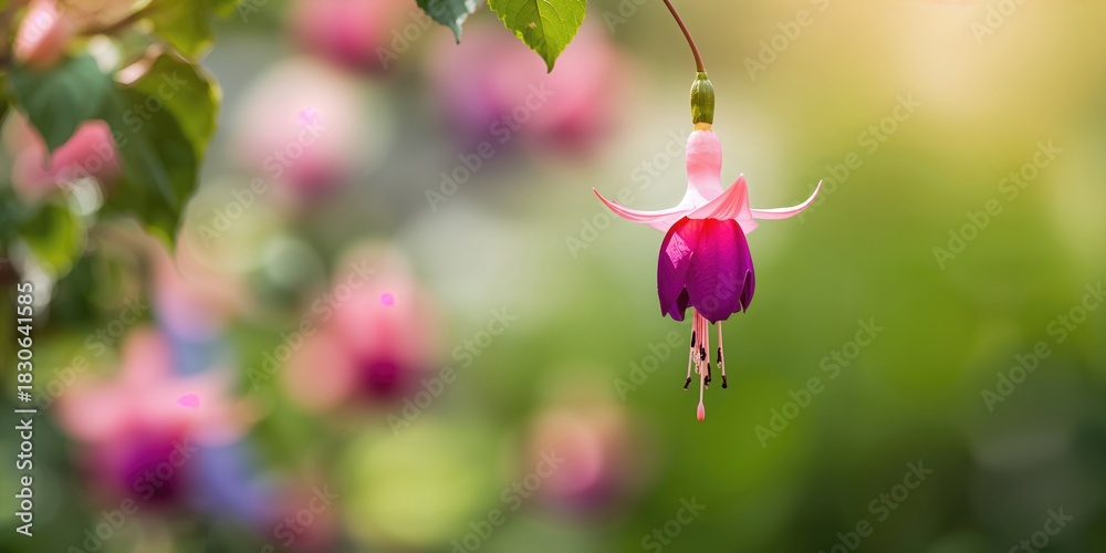 Fototapeta premium Close-up of Neomarica Longifolia and Trimezia steyermarkii flowers in a botanical garden, emphasizing flower structures, Earth Day