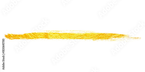 golden brush stroke