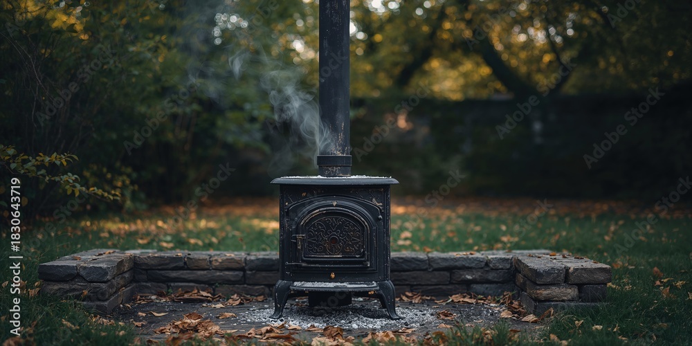 Fototapeta premium Irrigation system watering a cornfield on a bright summer day, focusing on efficient crop maintenance