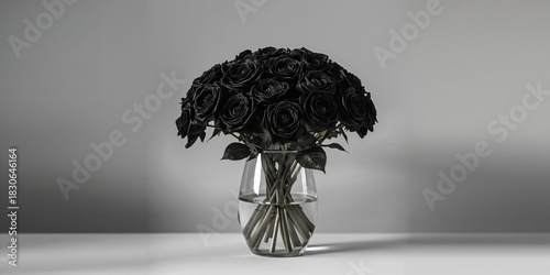 Black plastic and trash bag...