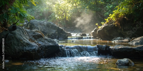 Orange painted wall with te...