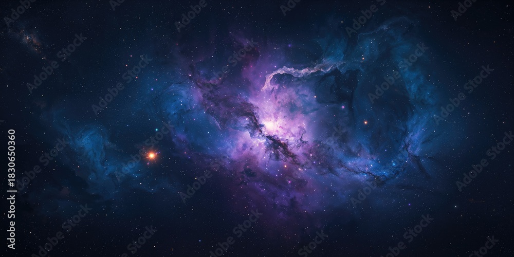 Fototapeta premium A massive storm forming over a narrow road in Tornado Alley, Oklahoma, emphasizing severe weather conditions