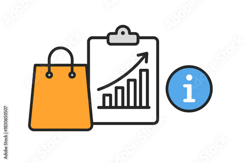 E-commerce sales performance analysis showing market growth and customer shopping data