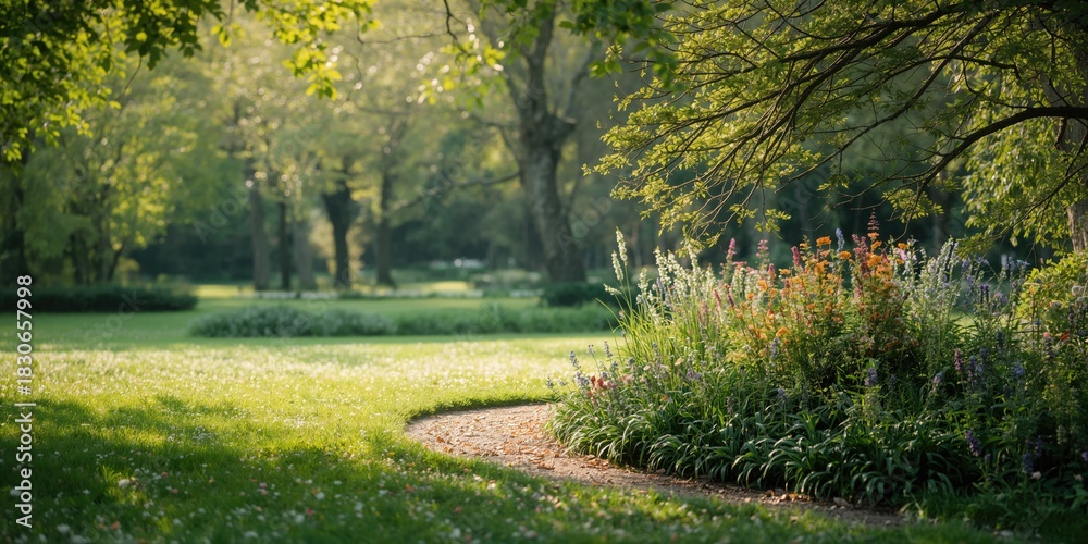 Naklejka premium Black buffet table featuring decorated dishes for hotel breakfast, used as catering display