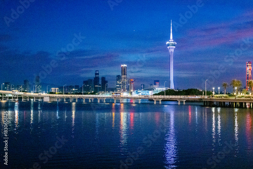 Cityscape and building in Macau, China
