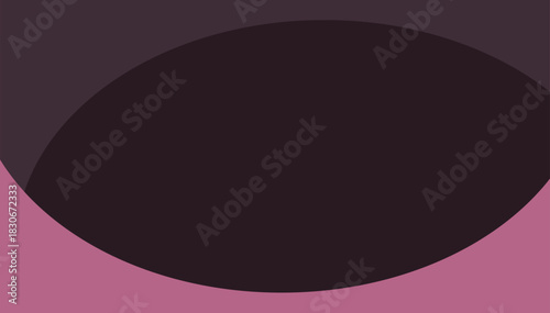 A 3D purple ball icon with shadow and light in dark space creates a magic design illustration