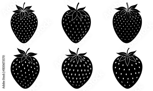 Sweet strawberries in a row, perfect for summer treats and healthy snacks. Fresh fruit for delicious desserts, jams, and vibrant culinary creations.