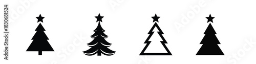 christmas tree silhouette 6 evergreen tree shape made for winter holiday theme this simple design shows the shape in a clean and easy style for holiday artwork and seasonal use with a soft look