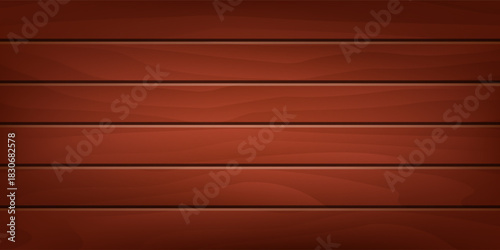 Wooden plank background. Vector 3D illustration.