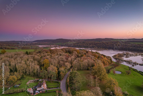River Severn Flooding at leighton 25