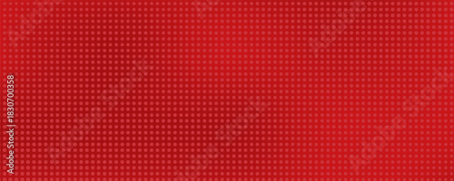 Red diagonal geometric shape with halftone. Modern fiber textured vector eps 10