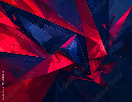 abstract background with triangles