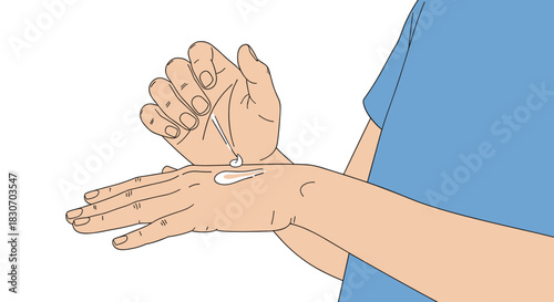Smiling muslim female teacher or presenter wearing a hijab and holding a book stands gesturing at a blank whiteboard for education.