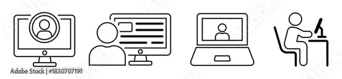 User Admin Computer Icons – System Administrator Vector Set