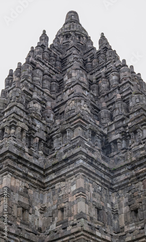 Yogyakarta Indonesia 12 11 2025  – the Prambanan Temple complex, a majestic Hindu heritage site with towering stone structures.