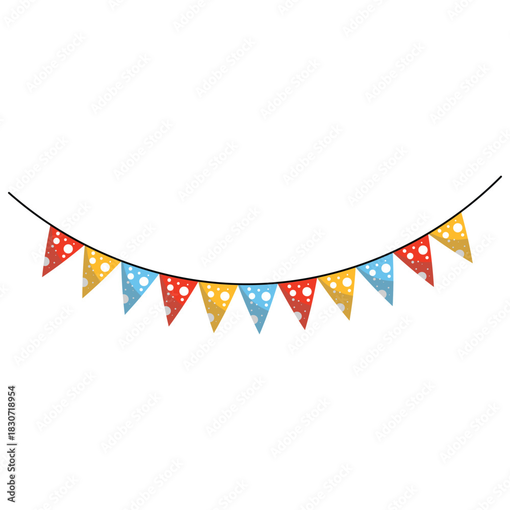 Fototapeta premium New Year Hanging Decoration
