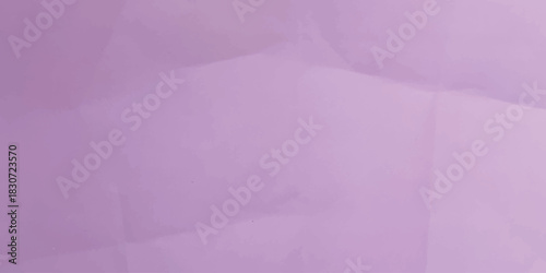 Light purple folded paper texture vector background with smooth subtle gradients for clean design
