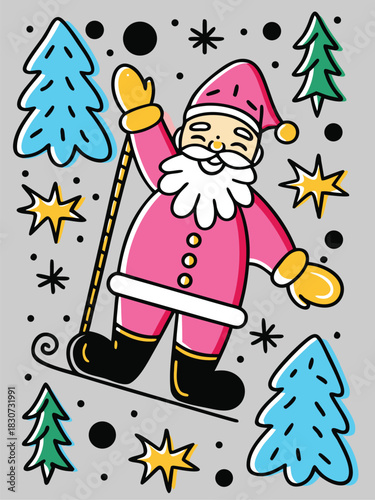 Santa Claus illustration