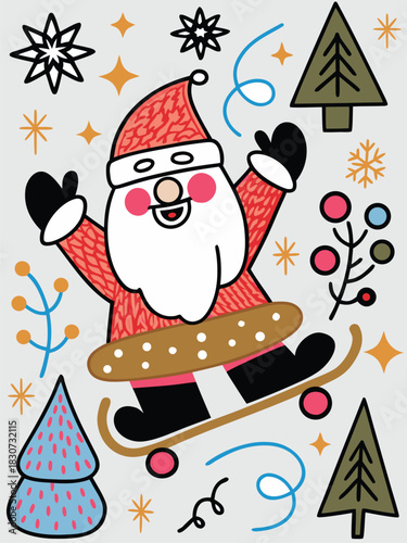 Santa Claus illustration