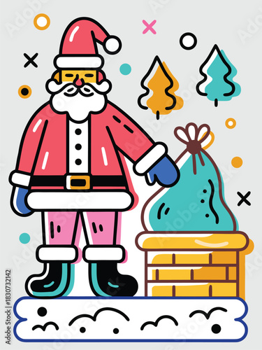 Santa Claus illustration