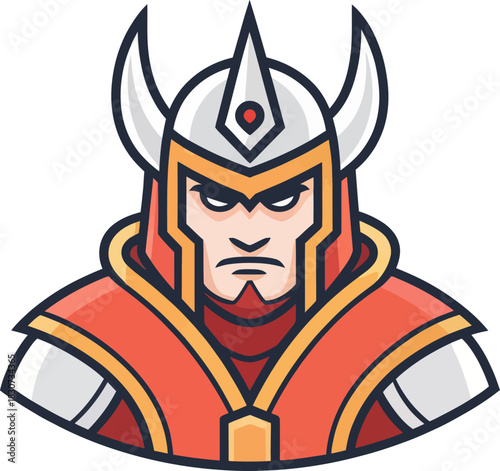 Dota 2 Gamer Controlling Hero Icon Vector Illustration