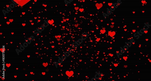 Heart Particles – Romantic Heart Animation for Valentine’s Day & Love Video