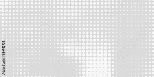 Dot white gray wave light technology texture background. Abstract big data digital concep modern dotted. Vector ilustration