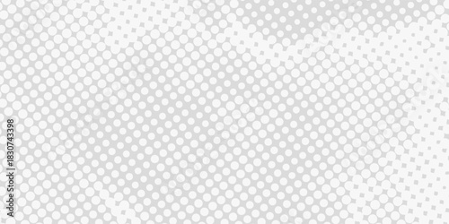 Dot white gray wave light technology texture background. Abstract big data digital concep modern dotted.