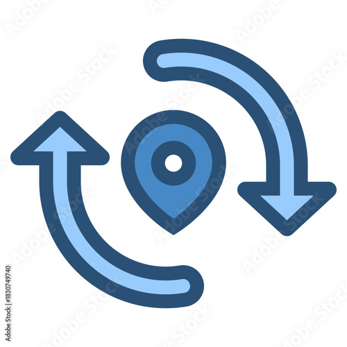 sync configuration location icon