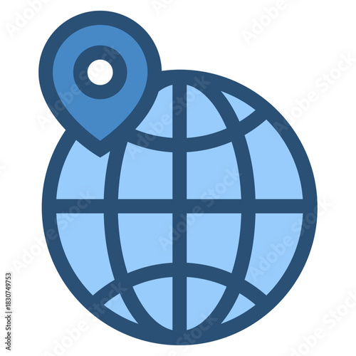 world location pin icon