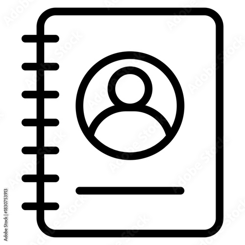 Book contact icon