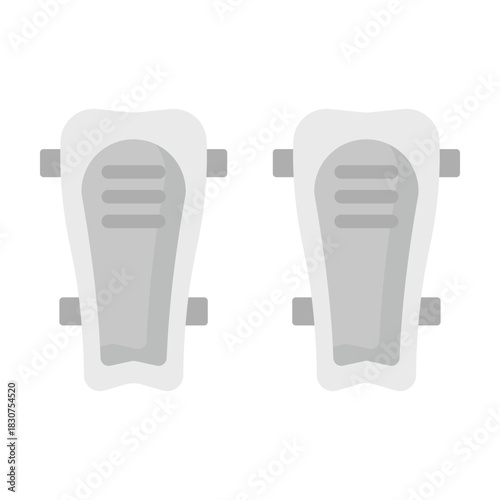 Shin Guards Vector icon which can easily modify or edit