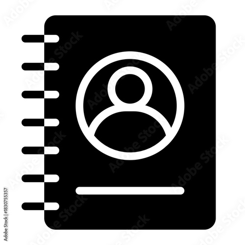 Book contact icon