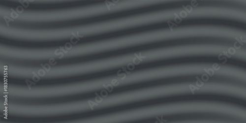Smooth elegant black satin texture abstract background. Luxurious background design