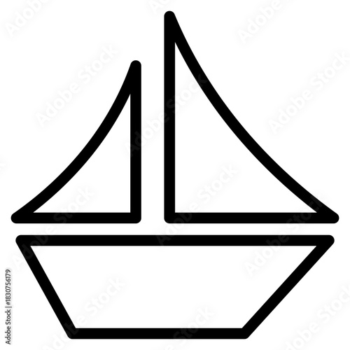 water transportation, ships, and boats icon. Artwork of cruise, brig, sailboat, yacht ferry, trawler, speedboat, jet ski, windsurfer, pontoon, container ship, and tanker.