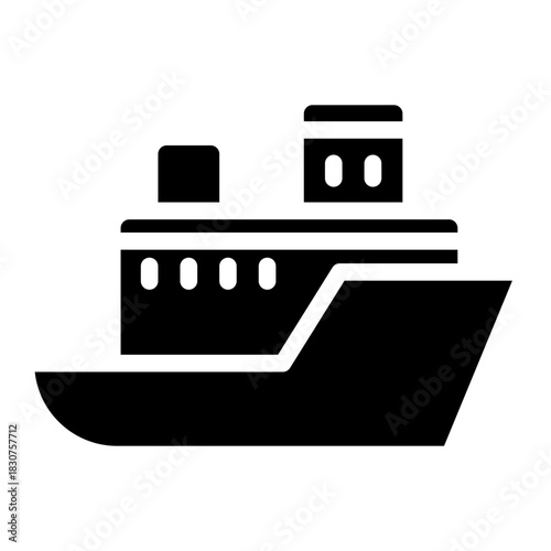 water transportation, ships, and boats icon. Artwork of cruise, brig, sailboat, yacht ferry, trawler, speedboat, jet ski, windsurfer, pontoon, container ship, and tanker.