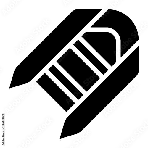 inflatable boat icon