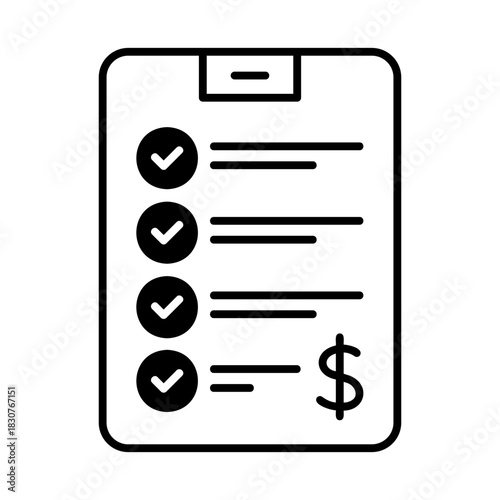 List with check marks