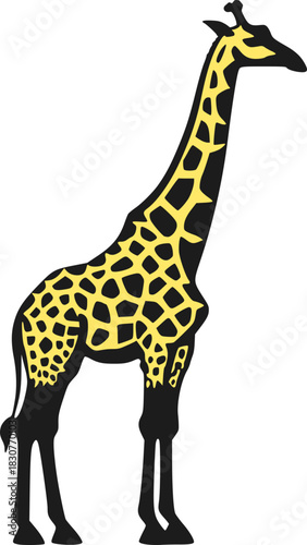 Nice giraffe icon