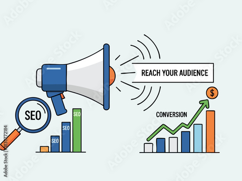 SEO Marketing Strategy - Amplifying Reach and Driving Conversions with Targeted Advertising.