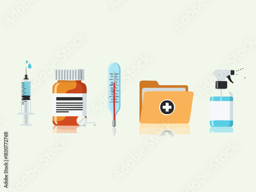 Medical Supplies and Equipment for Healthcare and Treatment.