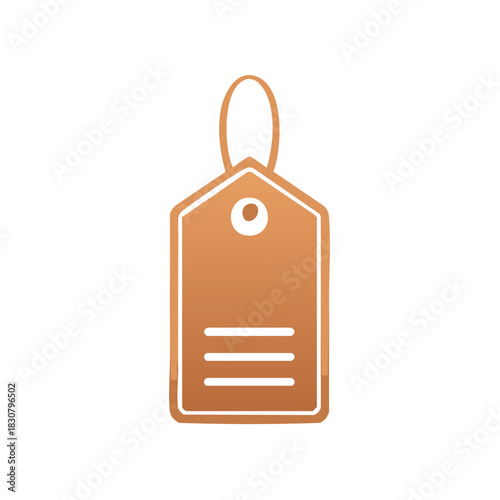 Price Tag Icon or Label Design for Business Marketing and Retail Commerce