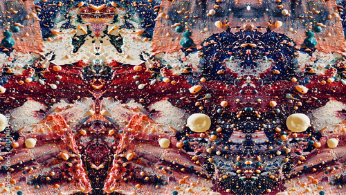 Abstract art background . Hand painting artwork on canvas .