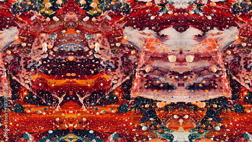 Abstract art background . Hand painting artwork on canvas .