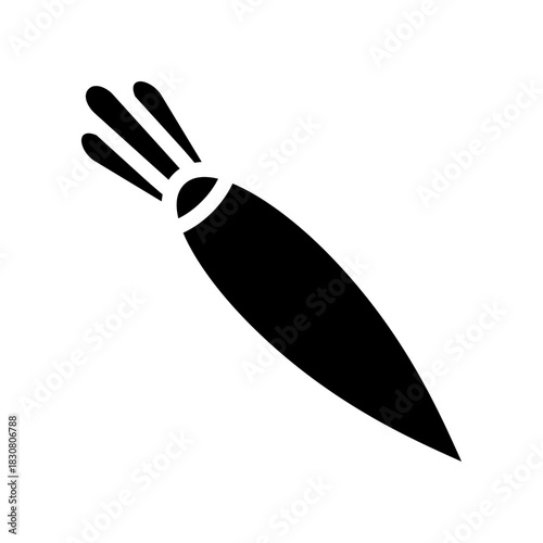 Simplified Radish Illustration Clip Art For Food, Nutrition, And Health Projects