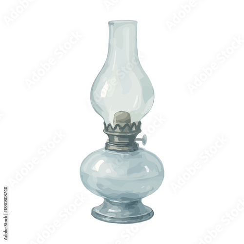 Vintage Oil Lamp, Classic Lantern